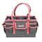 Everything Mary Coral Heather Deluxe Store & Tote Craft Organizer